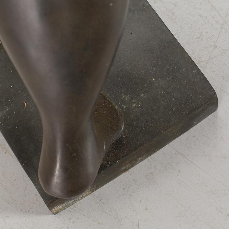 MARIE-MADELEINE GAUTIER, skulptur, patinerad metall, signerad samt numrerad 1/8.