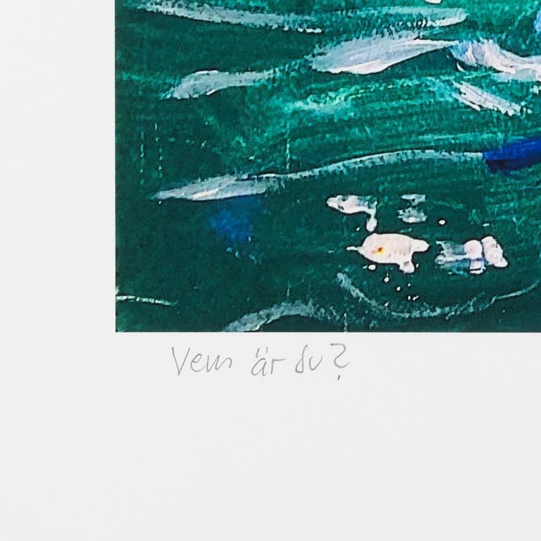 Carl Johan De Geer, "Vem är du?".