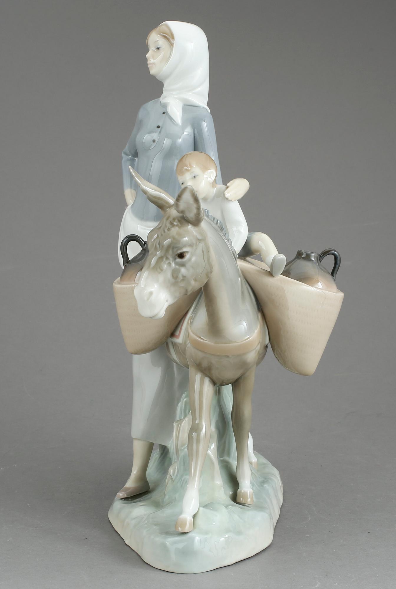 FIGURIN, porslin, Lladro, Spanien.