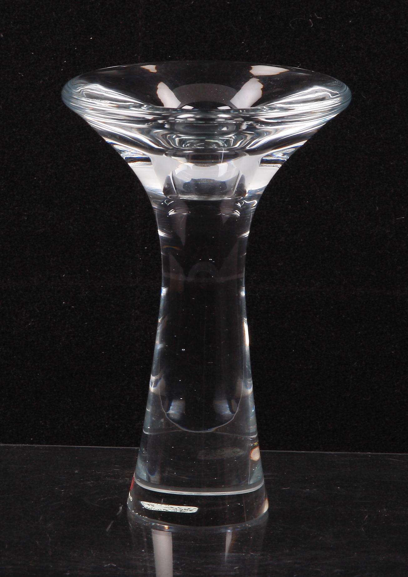 LJUSSTAKE, glas, Tapio Wirkkala, Ittala, sign. nr. 3412.