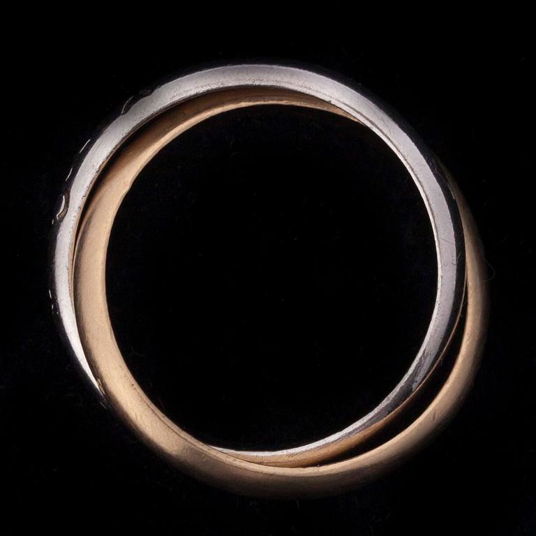 RING, silver, Yves Saint Laurent,.