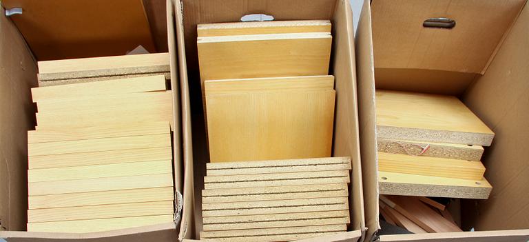 BOKHYLLESYSTEM, "Kubik", Johan Hellström för Källemo.