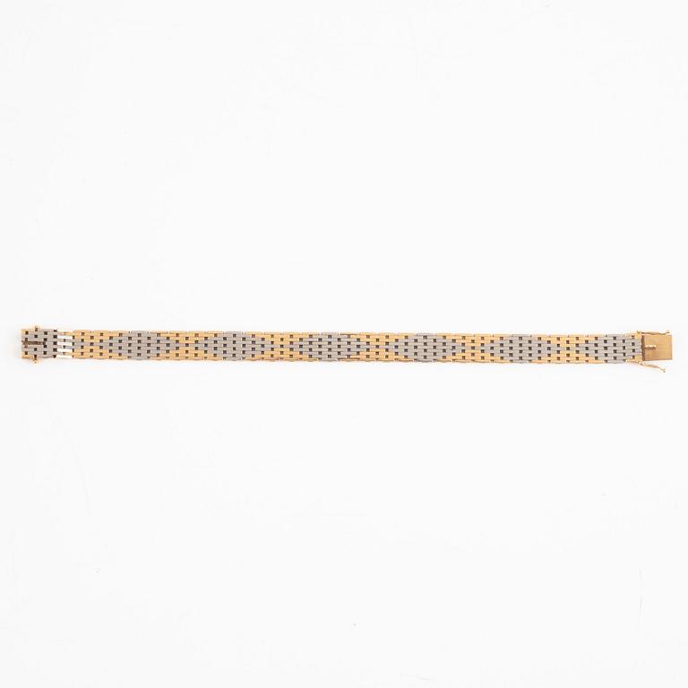 Bröderna Hedens, armlänk, 18k guld, Stockholm 1970.