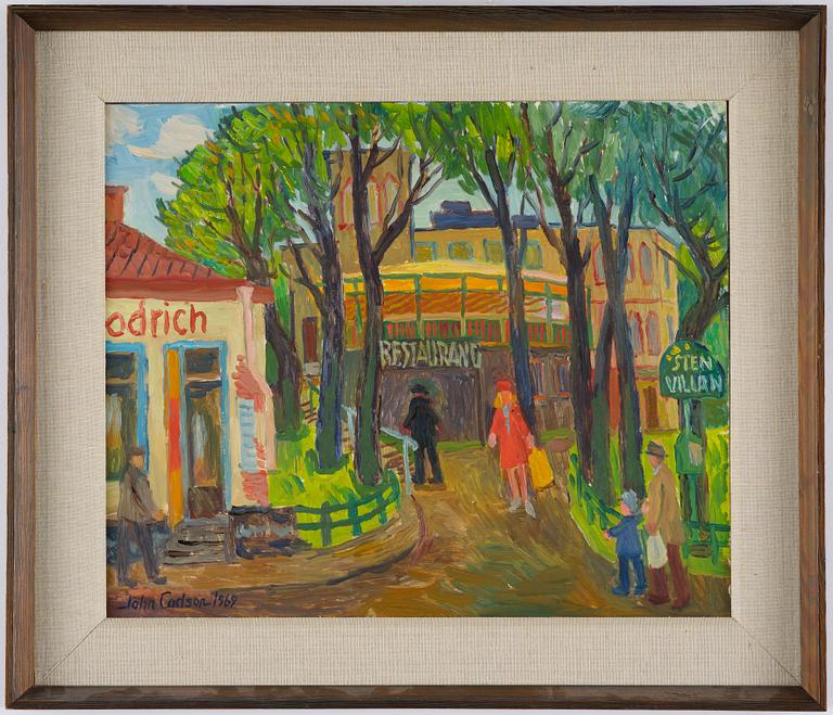 John Carlson, John Carlson, Restaurant Stenvillan. (Sundbyberg).