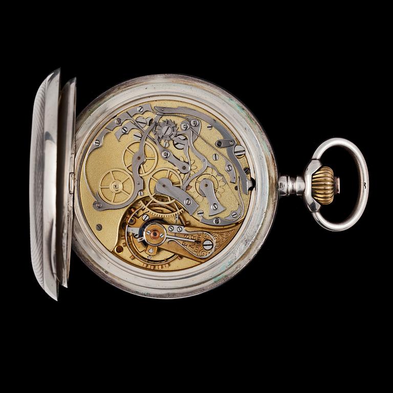FICKUR, Omega, kronograf. Ca 1900.