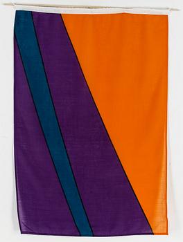 OLLE BAERTLING, flagga, textil, Baertling Foundation.