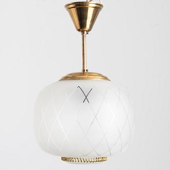 A ceiling lamp, Stockman Orno, Finland, 1940s.