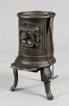 KAMIN, gjutjärn, nr 10, märkt A, sannolikt Ankarsrum, 1900-tal.