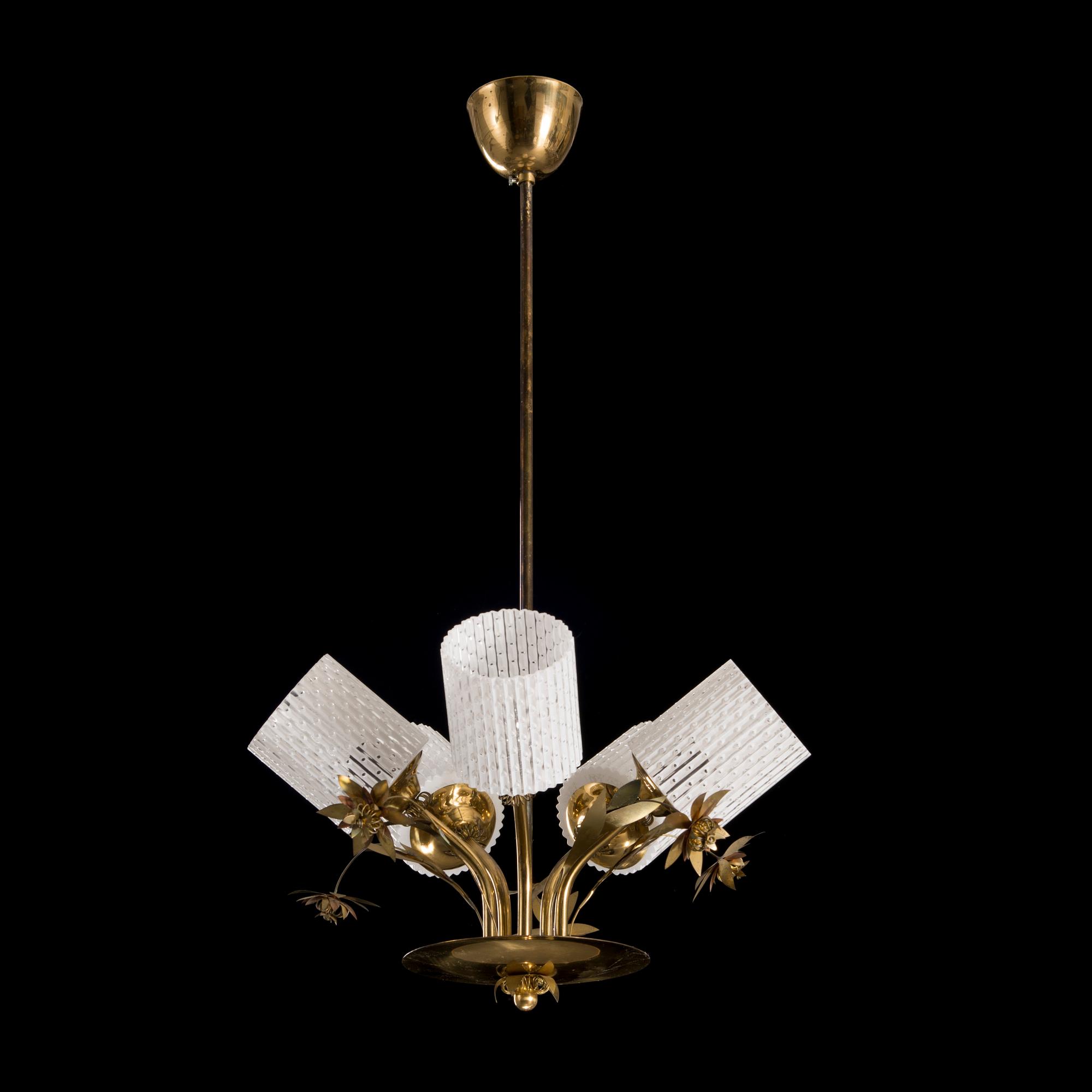A mid-20th century ceiling light.
