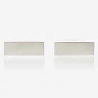 Wiwen Nilsson, a pair of sterling silver cufflinks, Anders Nilsson, Lund 1945.
