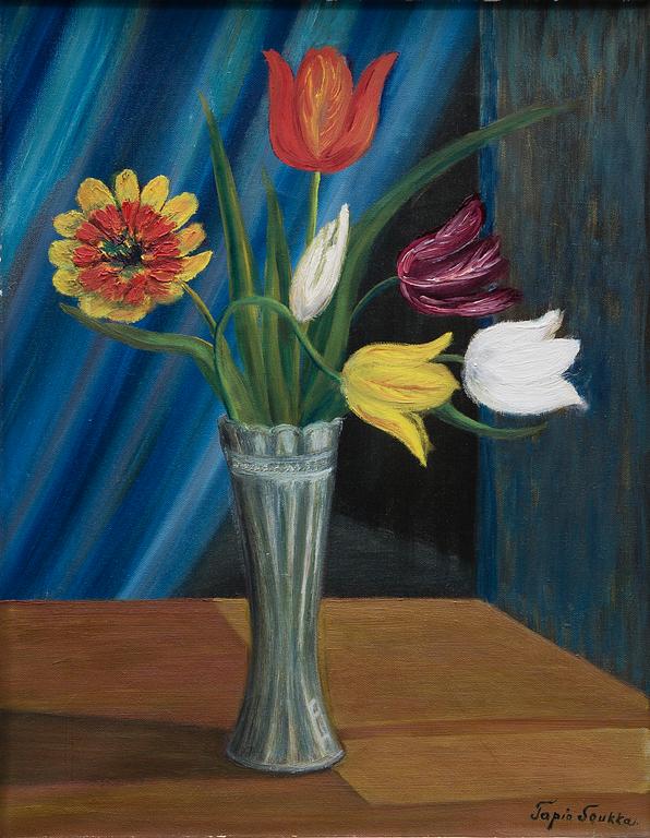 TAPIO SOUKKA, oil on canvas, signed.