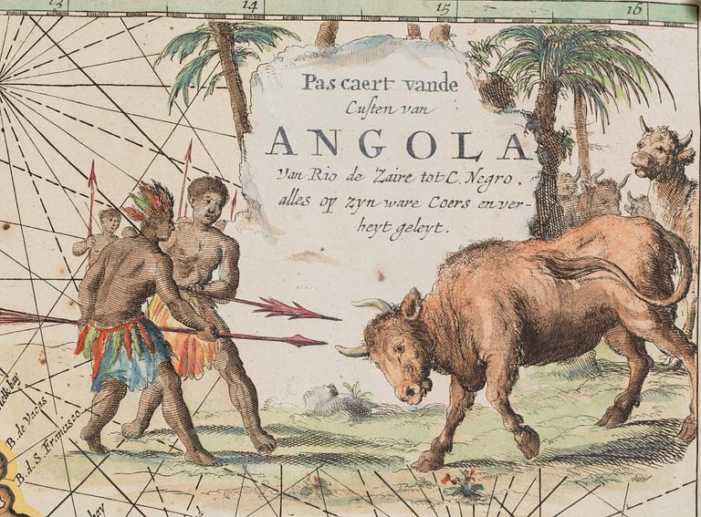 KARTA, kopparstick, 1700-tal.