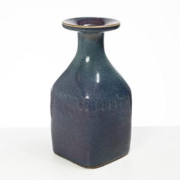 Stig Lindberg, a stoneware vase, Gustavsbergs studio, Sweden, 1971.