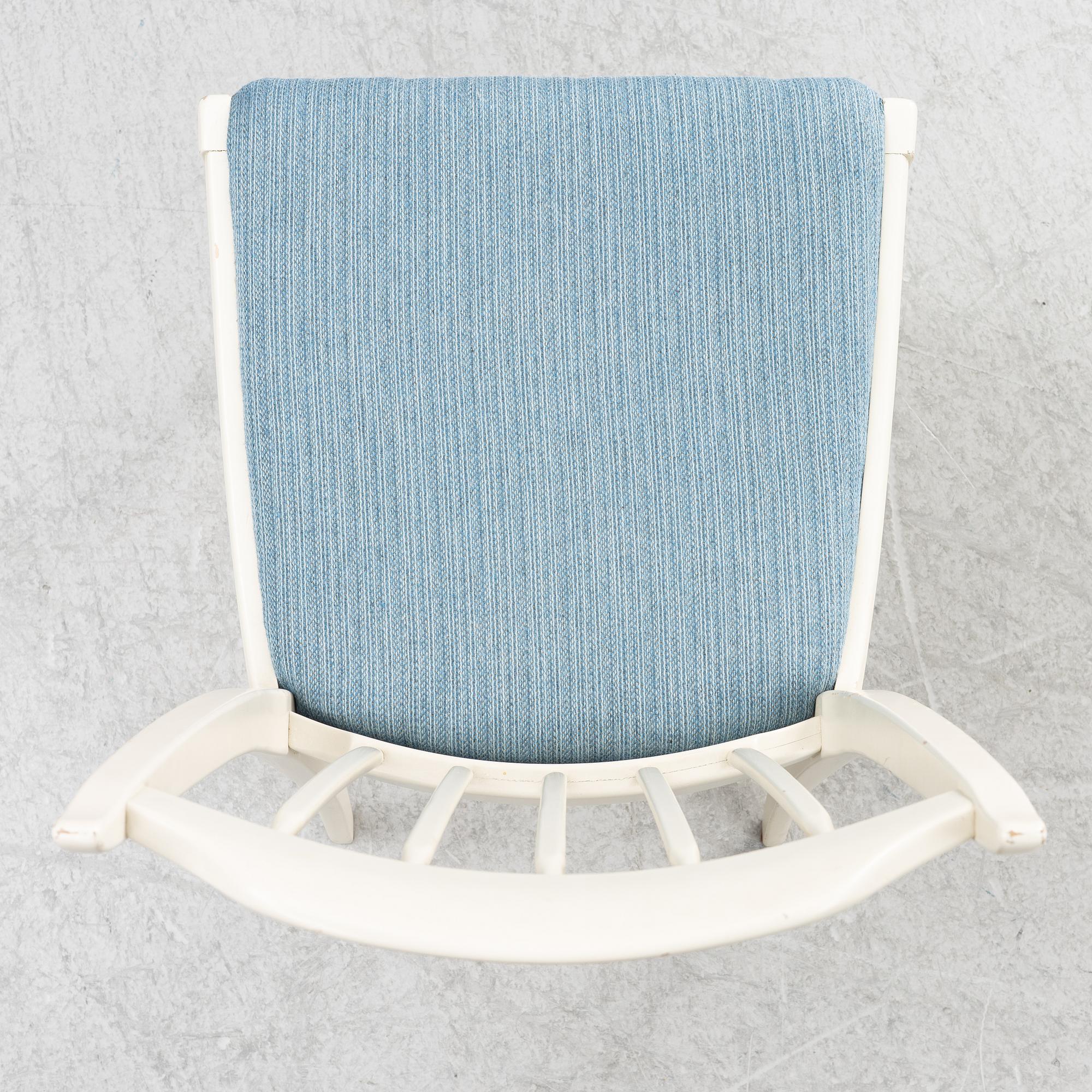 Carl Malmsten, matbord, "Herrgården" samt sex stolar "Nya Guldheden", Bodafors samt Åfors Möbelfabrik.