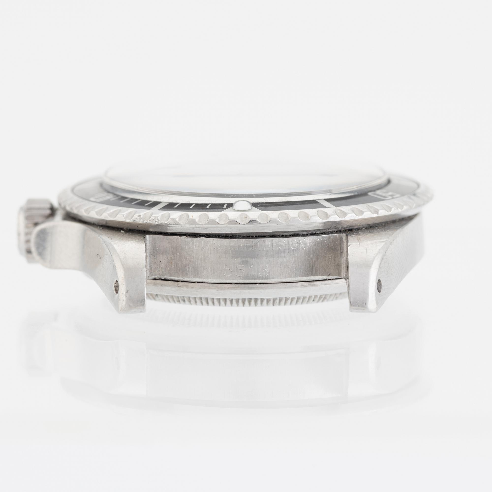 Rolex, Submariner, "Tropical, Meters first, Gilt Dial", ca 1966.
