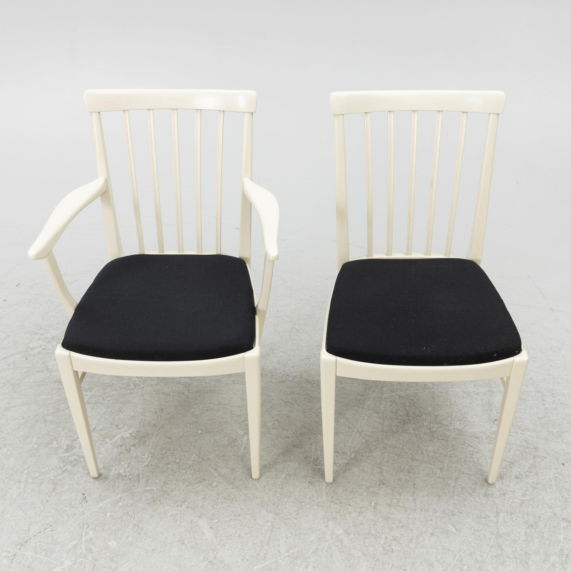 Carl Malmsten, an eight part dining group, "Herrgården", Åfors, second half of the 20th century.