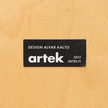 Alvar Aalto, stolar 4 st, modell 69, Artek, Finland, 2012.