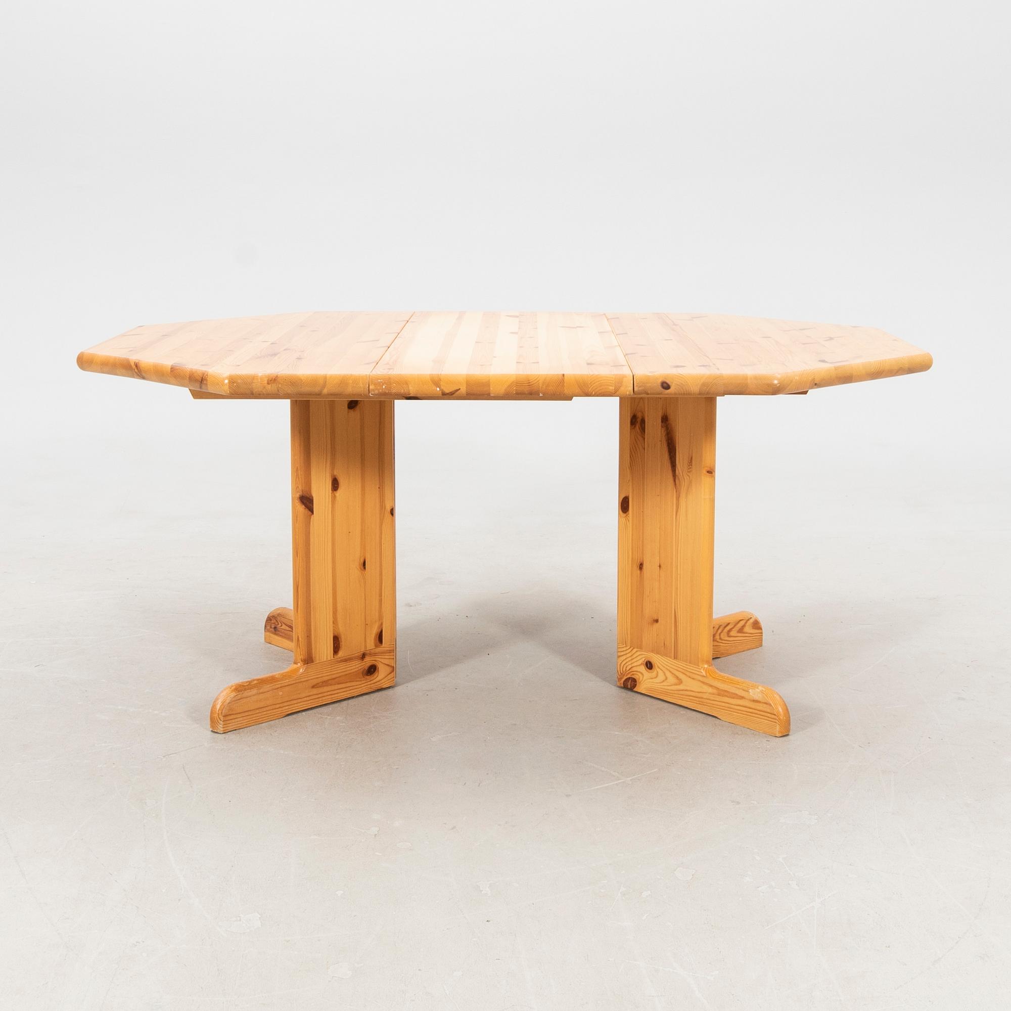Table from the second half of the 20th century.