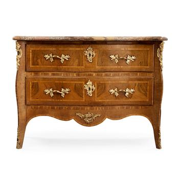 485. A Swedish Rococo commode by C Linning, master 1744.