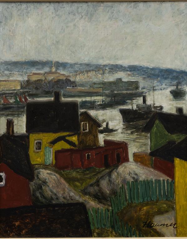 Eerik Haamer, View over the Harbour.