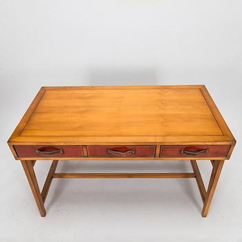 Desk and chair, late 20th century.