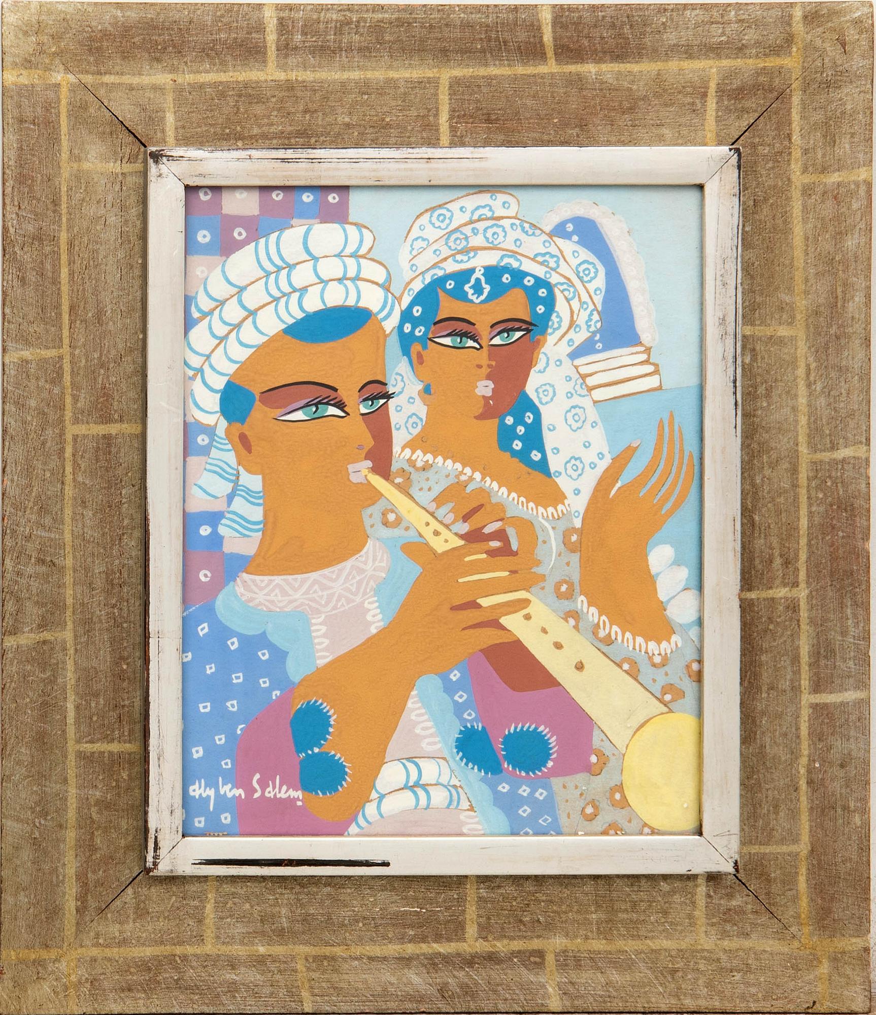 Aly Ben Salem, 'Flöjtspelaren (Flute Player)'.