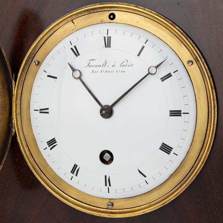 Bordspendyl, signerad  "Tarault à Paris", Empire, 1800-talets början.