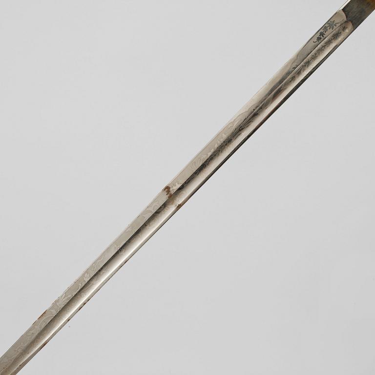 SABEL, m/1878-1915 för underofficer.