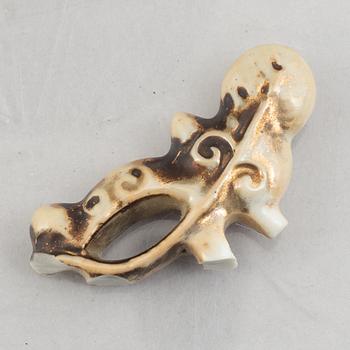 A porcelain floor vase, China, 20th century.