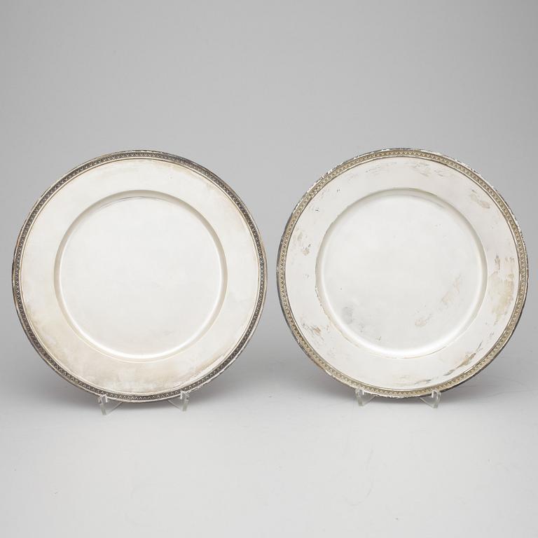 FAT, ett par, sterlingsilver, Borgila, Stockholm, 1943. Vikt ca 1019g.