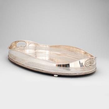 BRICKA, nysilver, 1900-talets första hälft.