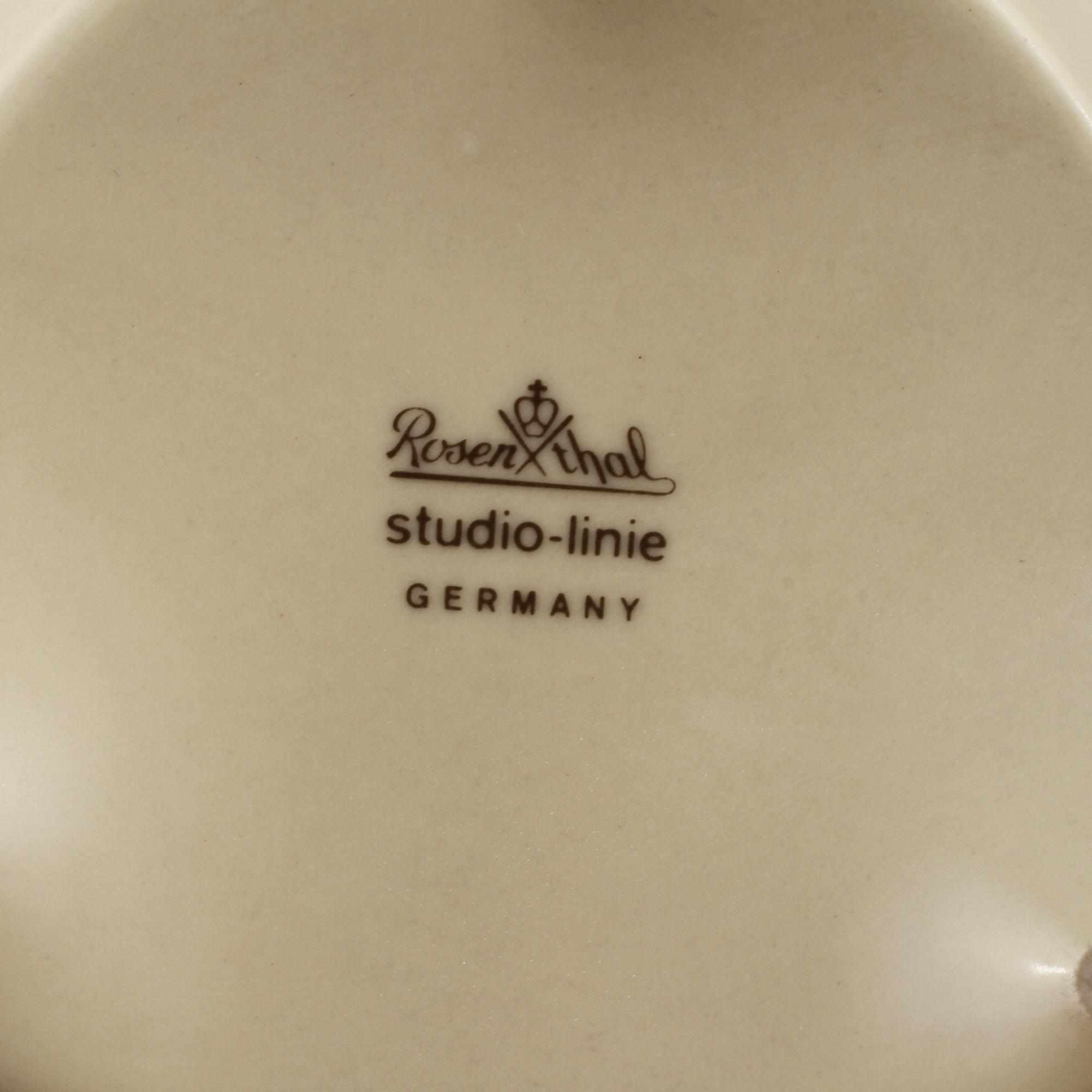 SERVIS, 20 delar, porslin, Rosenthal, 1900-talets andra hälft.