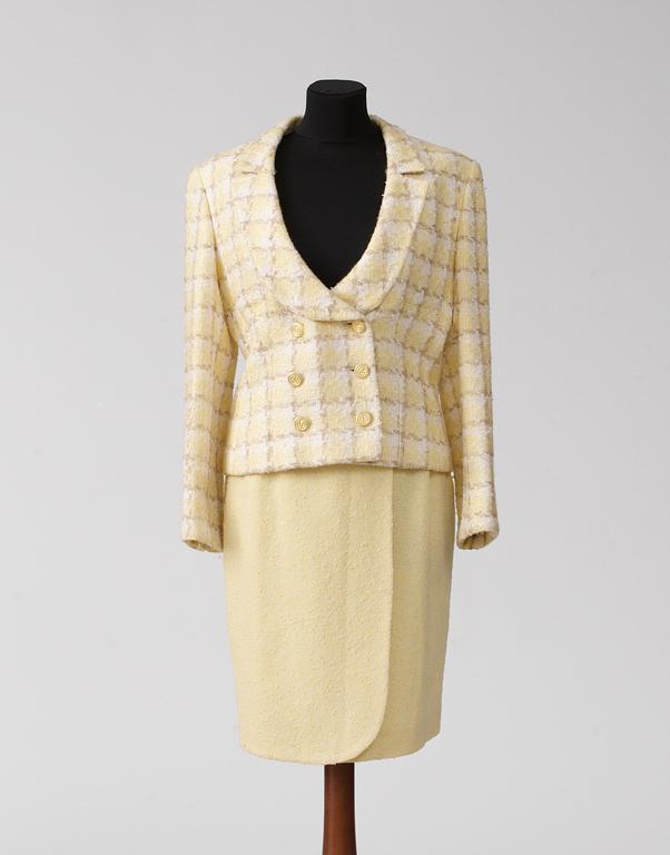 DRÄKT, Valentino, 1980-tal.