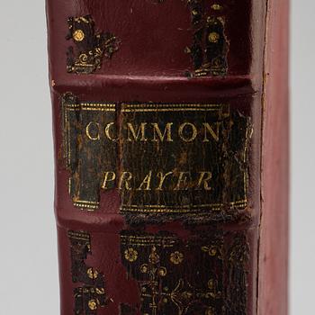 A first edition of The Book of Common Prayer" printed by John Baskerville 1760.