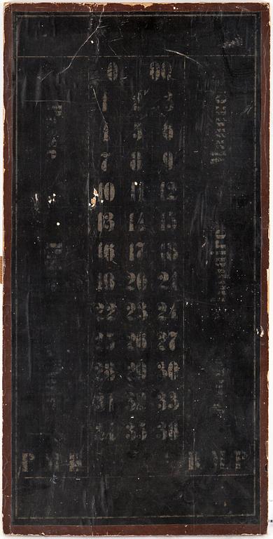 ROULETTESPEL, 2 delar, Karl Johan, 1800-talets mitt.