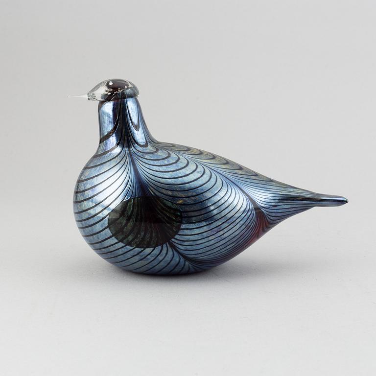 A glass bird by Oiva Toikka, Nuutajärvi.