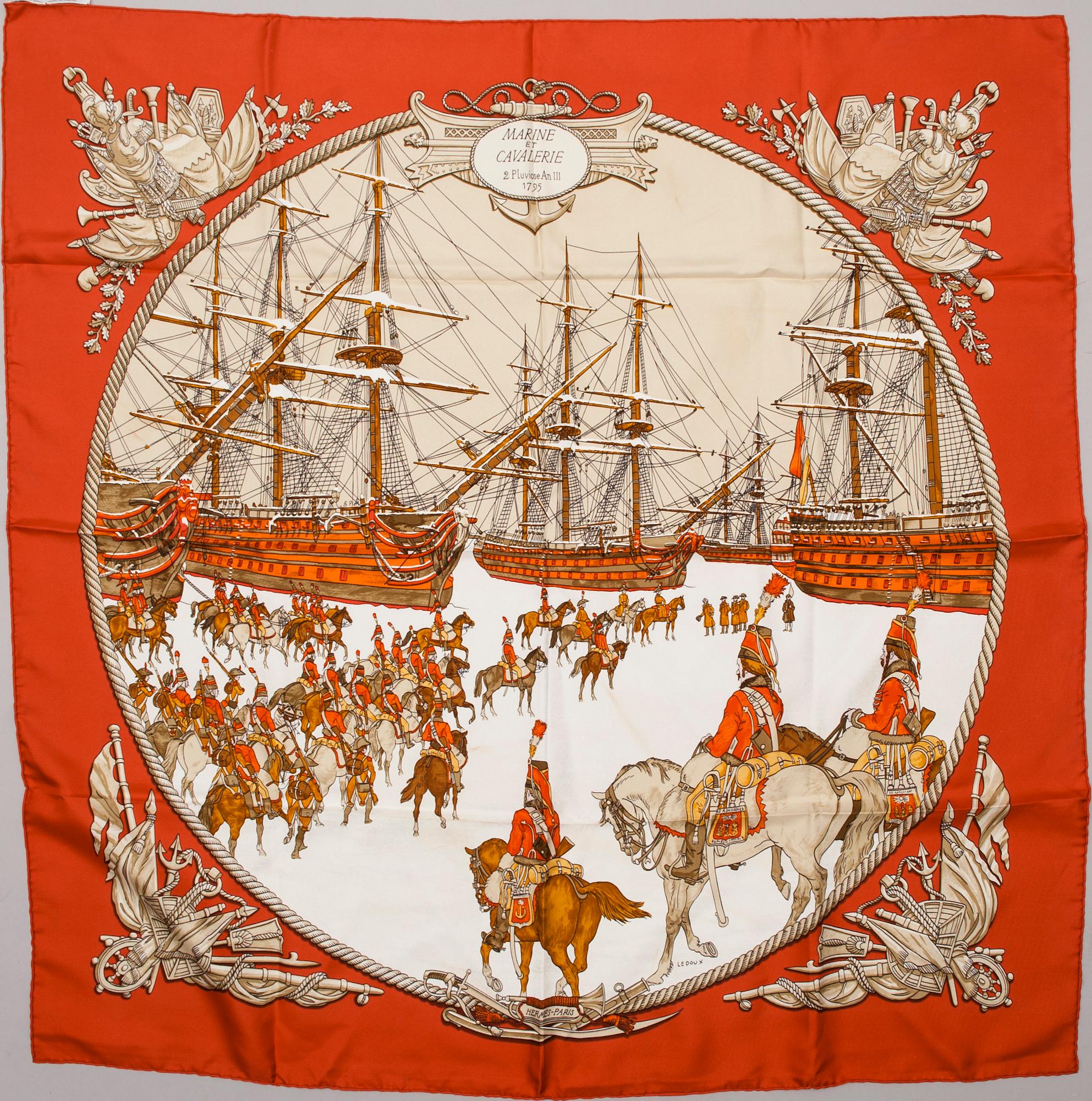 SCARF, "Marine et Cavalerie", Hermès.
