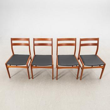 Chairs 4 pcs 1960s/70s.