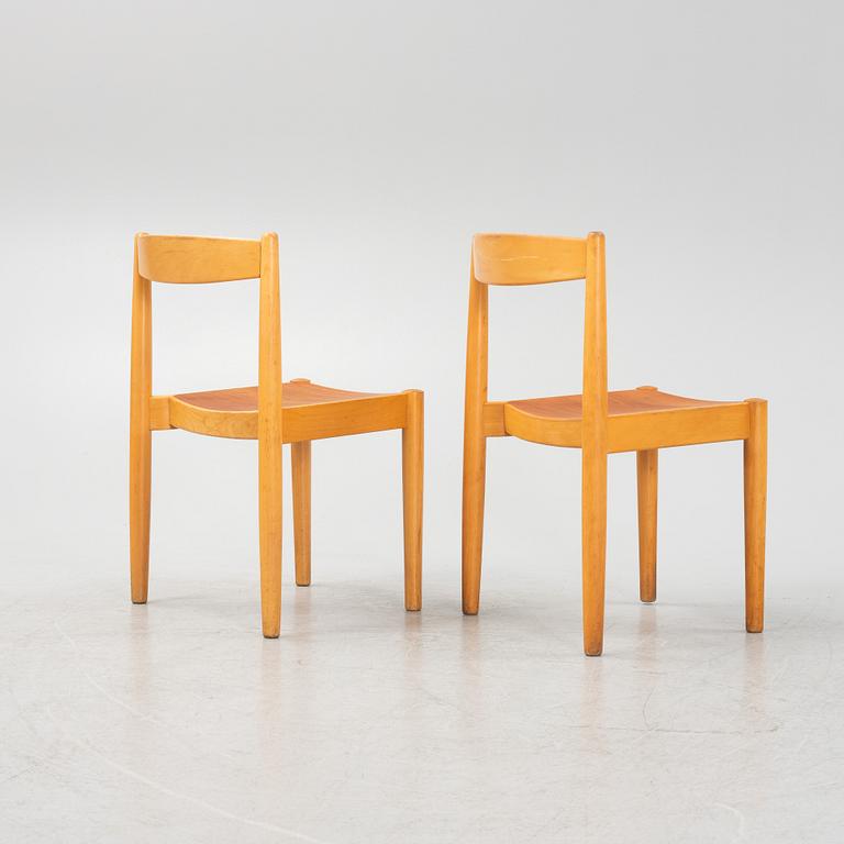 A set of ten 'Stapelstol USA-1' chairs, Bjärnums Möbelfabriker AB, 1960's/70's.