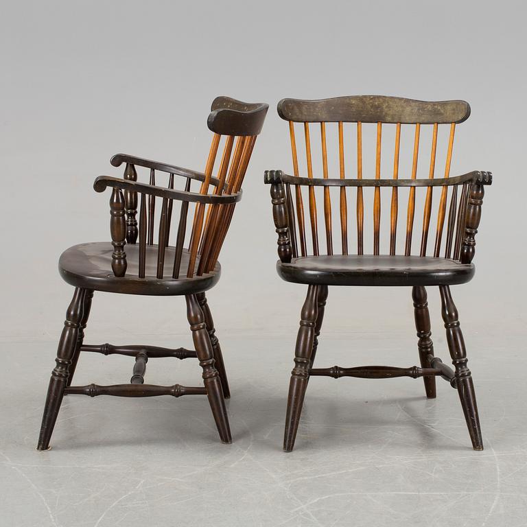 A pair of armchairs from Nesto Nässjö stolfabrik AB 1950/60s.
