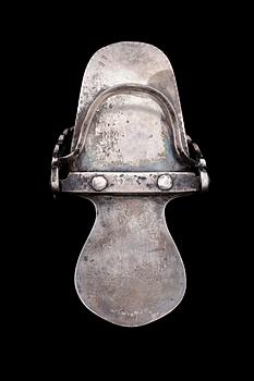 STIGBYGEL, silver, enl uppg Peru, troligen 1800-tal, vikt ca 414 g.