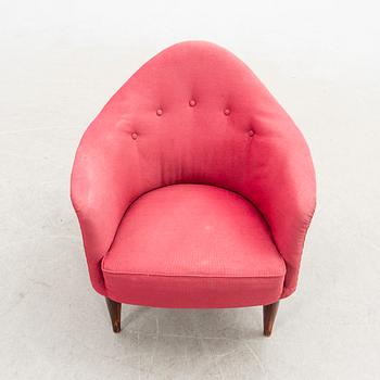 Kerstin Hörlin-Holmquist, armchair, "Little Adam" from the series "Paradise", Triva, Nordiska Kompaniet, mid-20th century.