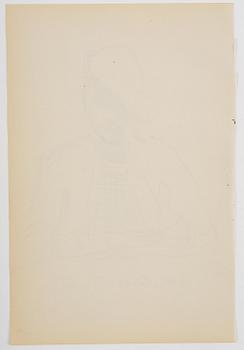 Lotte Laserstein, Portrait of a lady in a hat.