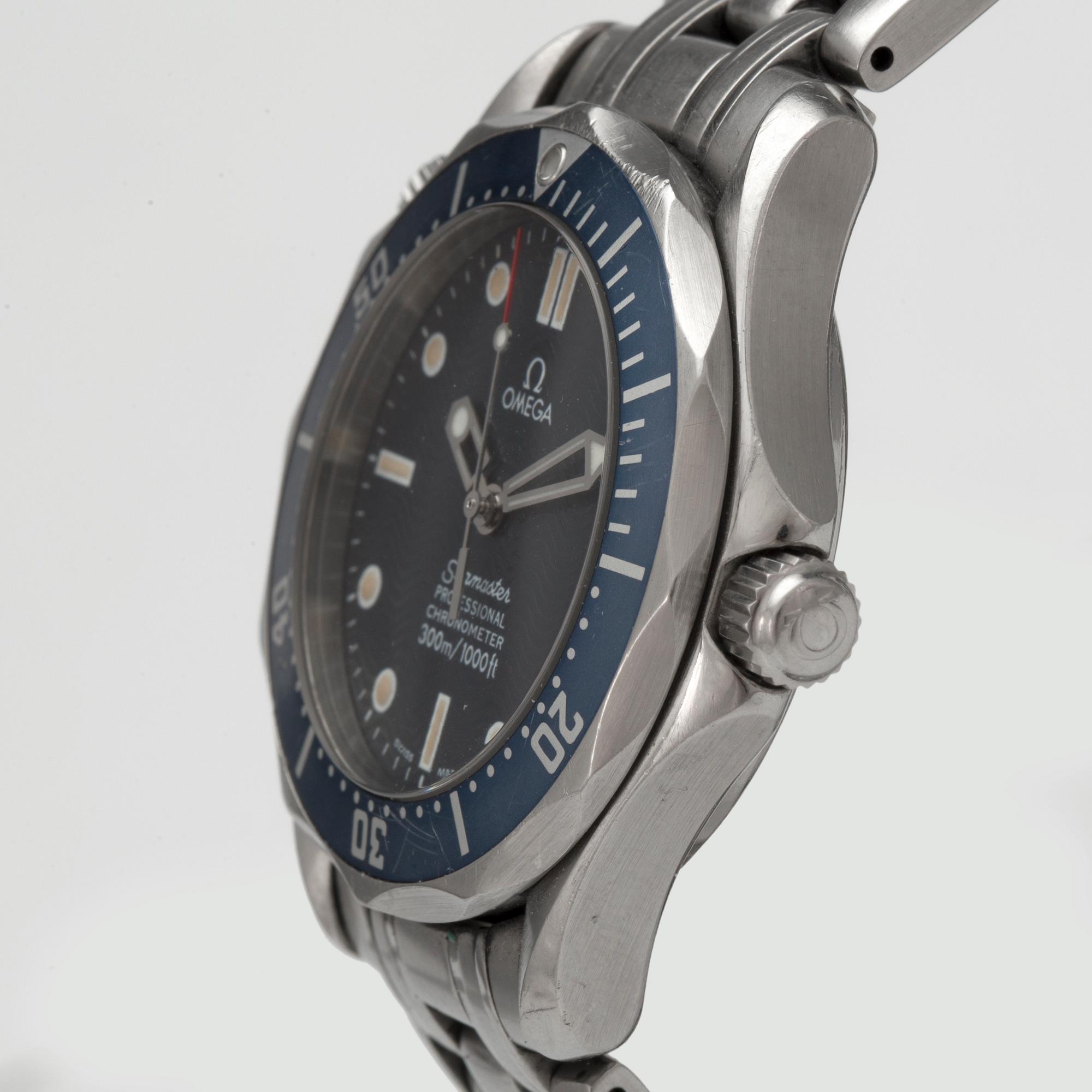 OMEGA, Seamaster Professional (300m/1000ft), Chronometer, wristwatch, 36,25 mm,