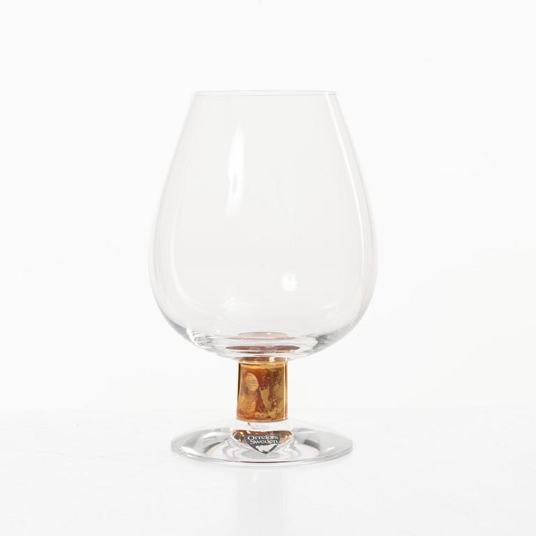 Gunnar Cyrén, Glass service, “Nobel”, 8 pieces, Orrefors.