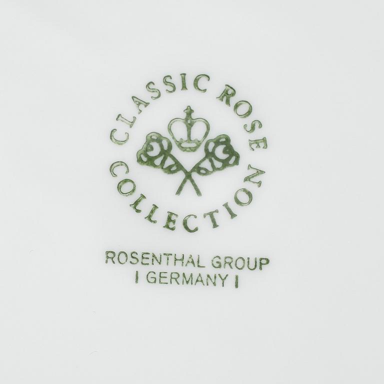 MATSERVIS, 59 delar, porslin, Classic Rose Collection, Rosenthal.