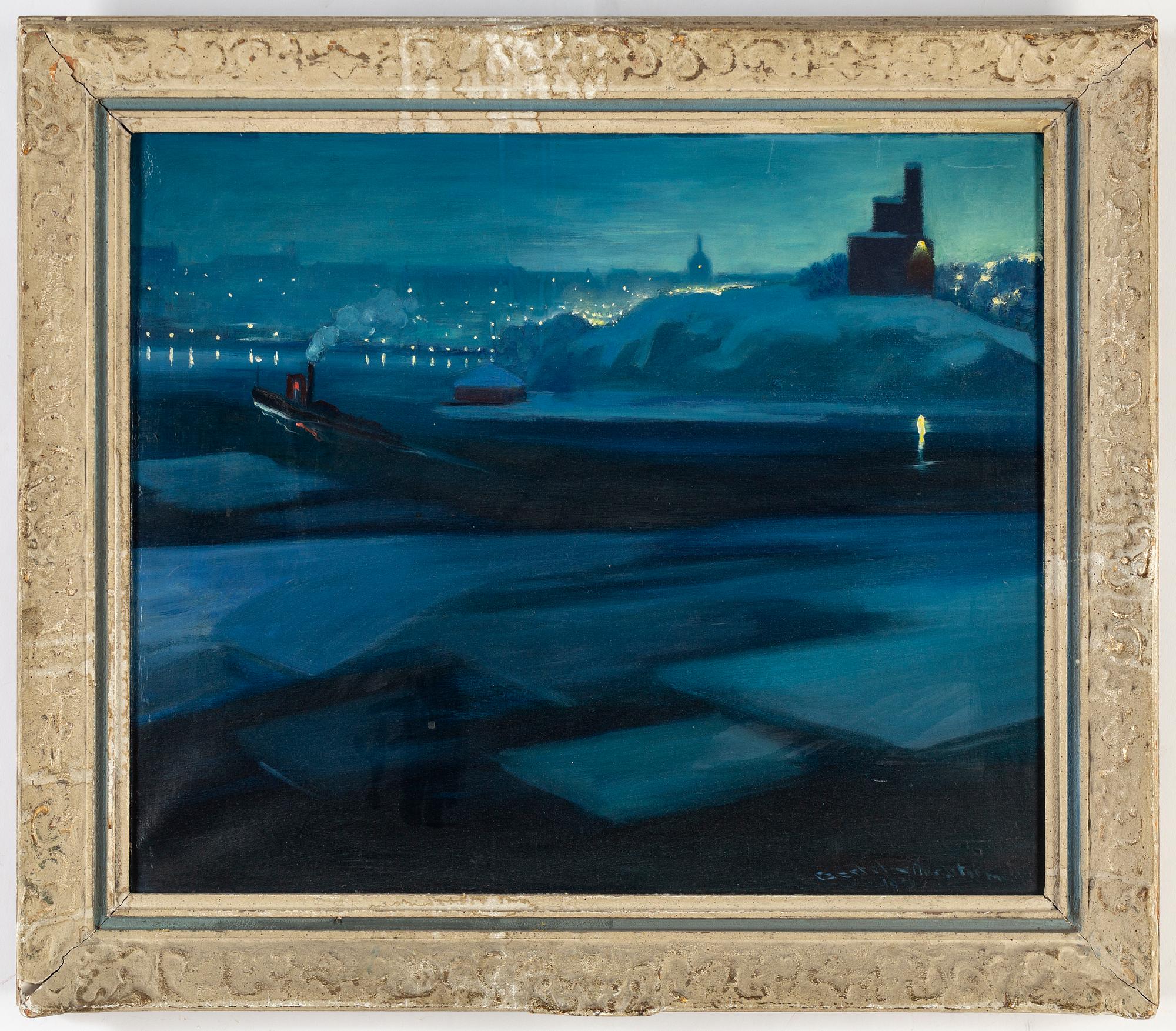 BERTEL BERTEL-NORDSTRÖM, oil on canvas, signed.