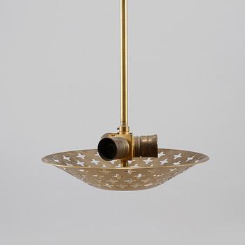 TAKLAMPA, 1900-talets första hälft, höjd ca 40 cm.