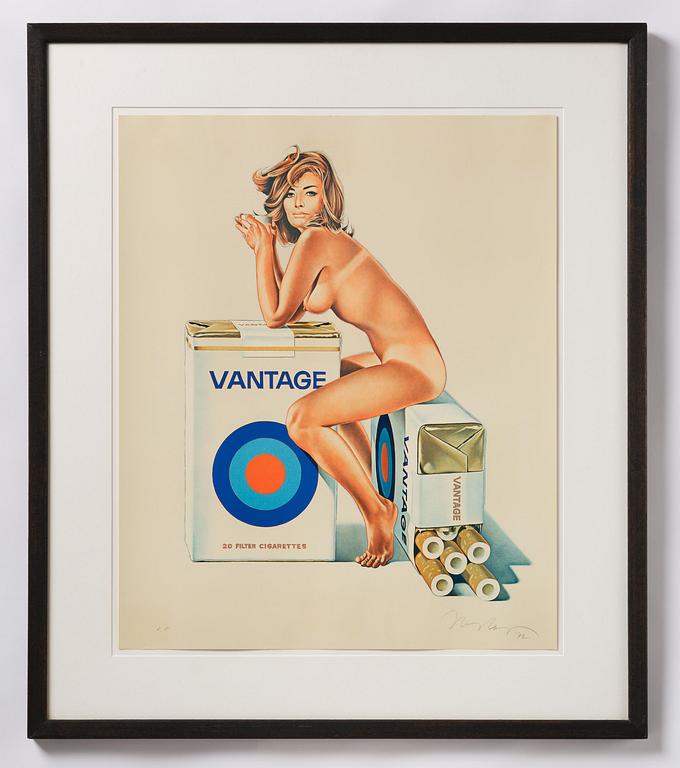 Mel Ramos, "Vantage".