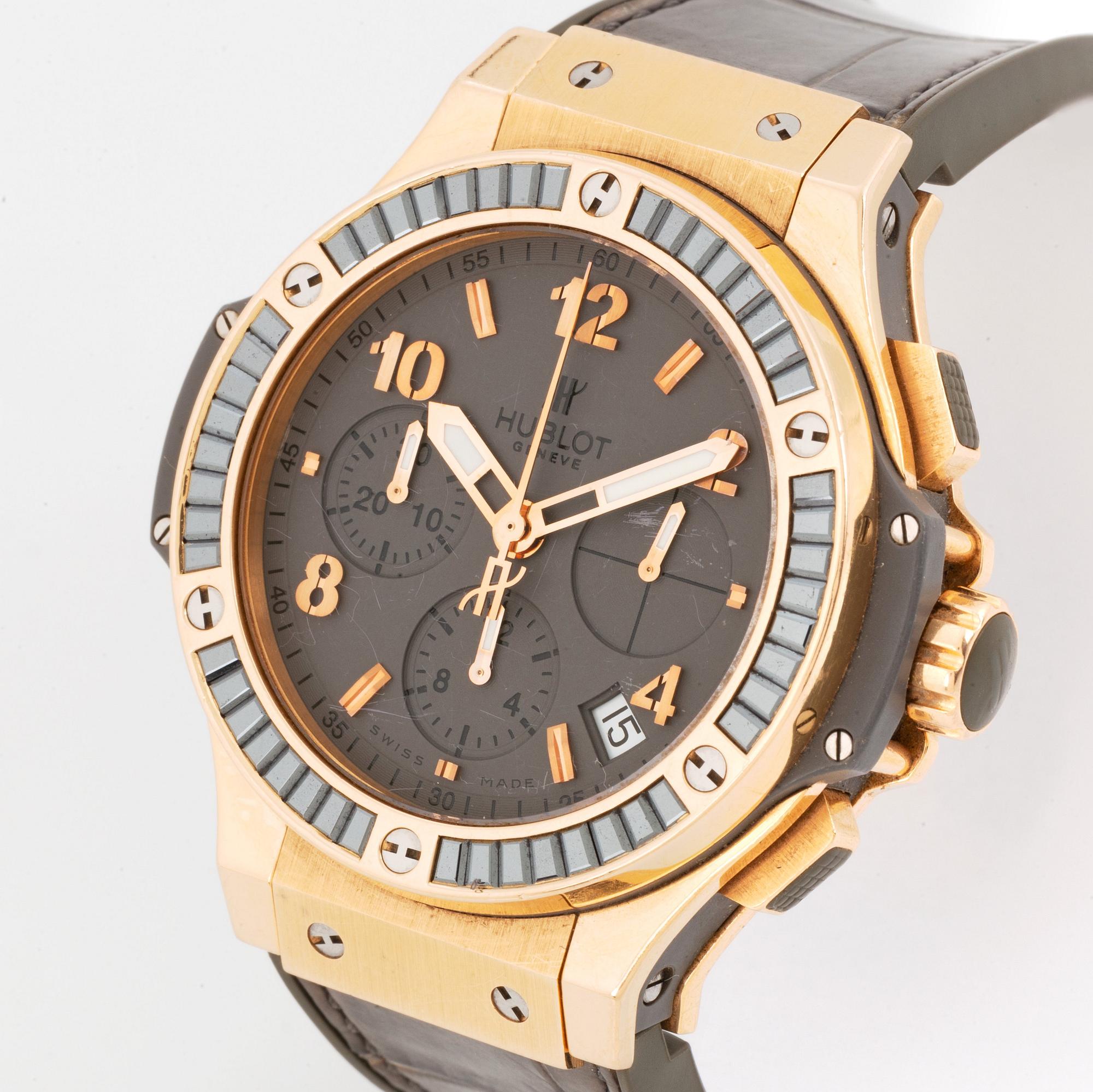 Hublot, Big Bang, Earl Gray Hematite, kronograf.